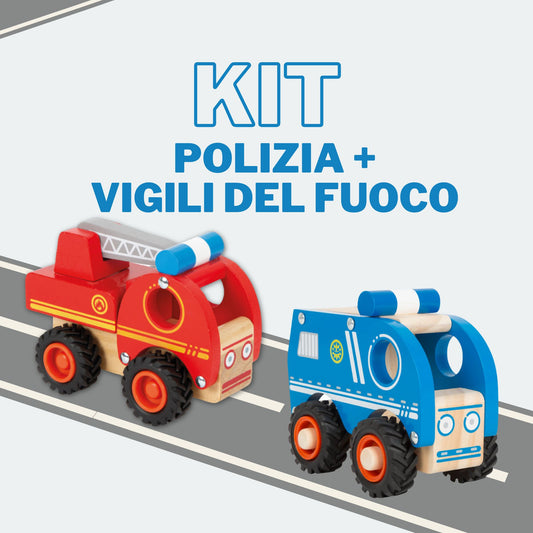 Kit Polizia + Vigili del Fuoco